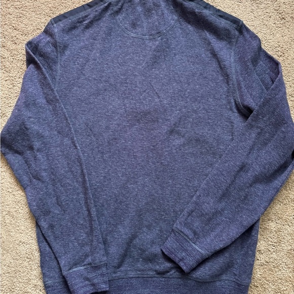 Bugatchi Quarter Zip Pullover Sweatshirt - Picture 7 of 7
